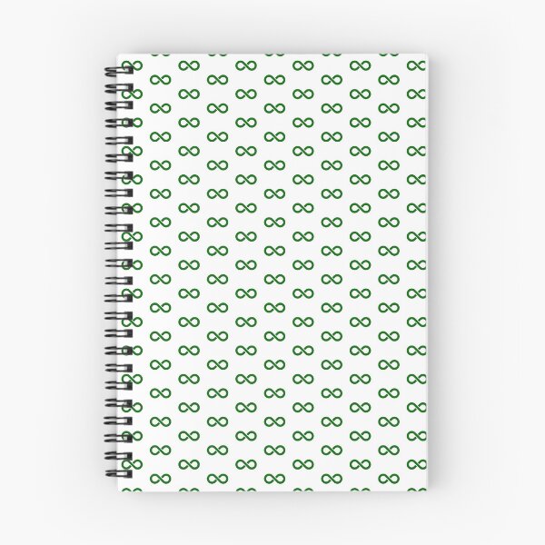 Item preview, Dark Green Infinity Symbol Minimalist Illustration designed and sold by pattern-archive.