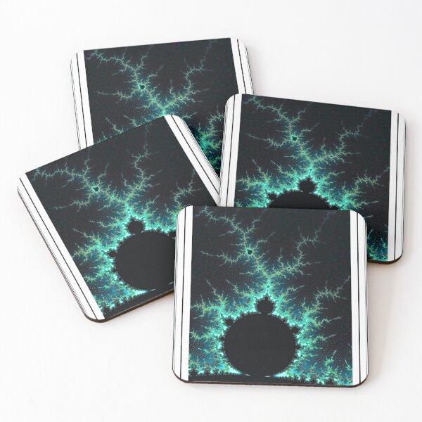 Item preview, Green Mandelbrot Set  designed and sold by SacredTemple888.