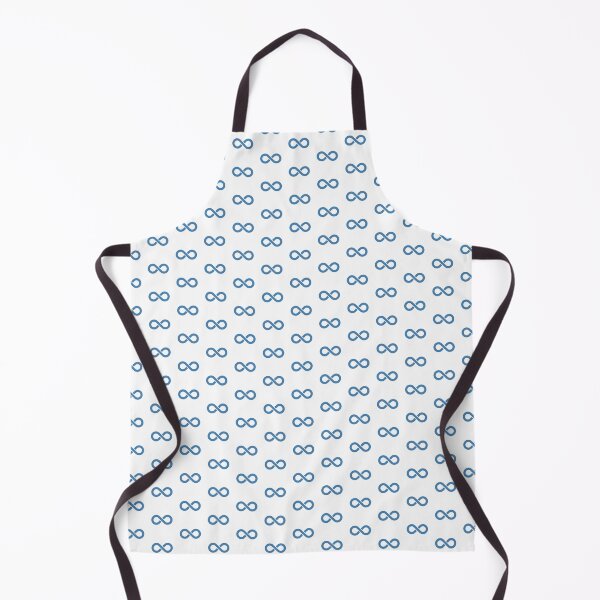 Item preview, Steel Blue Infinity Symbol Minimalist Illustration designed and sold by pattern-archive.