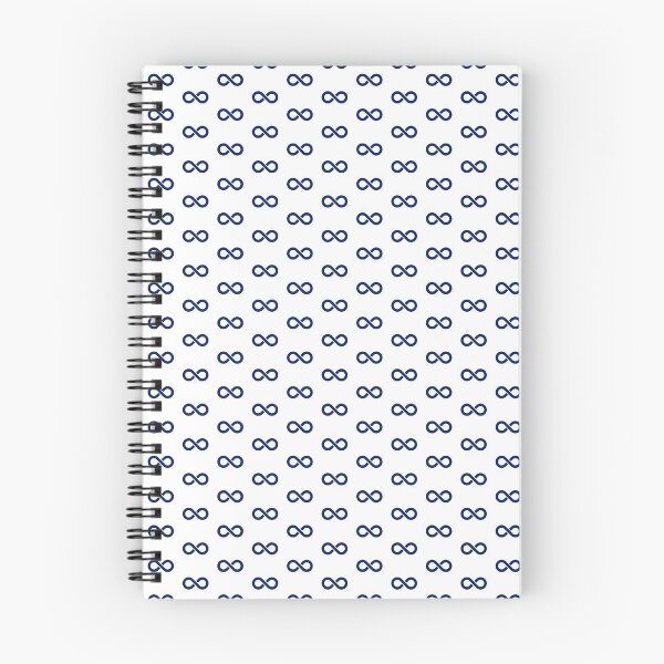 Item preview, Navy Blue Infinity Symbol Minimalist Illustration designed and sold by pattern-archive.