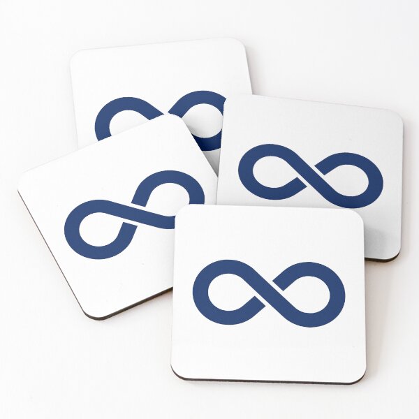 Item preview, Navy Blue Infinity Symbol Minimalist Illustration designed and sold by pattern-archive.