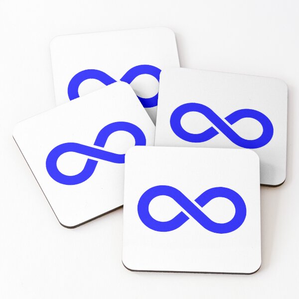 Item preview, Blue Infinity Symbol Minimalist Illustration designed and sold by pattern-archive.