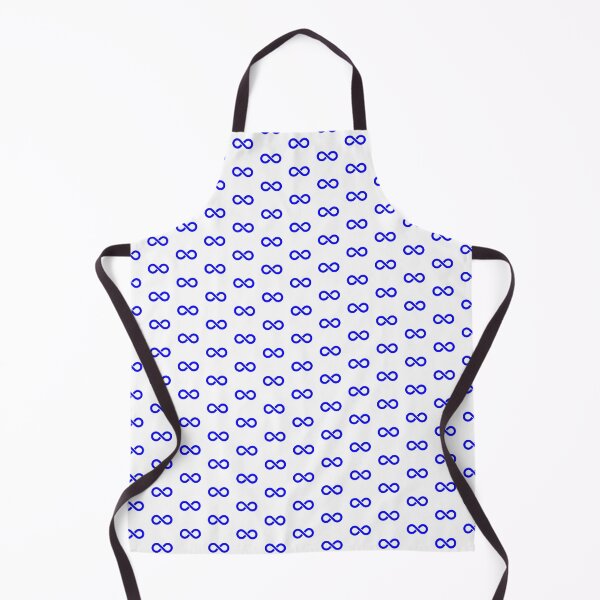 Item preview, Blue Infinity Symbol Minimalist Illustration designed and sold by pattern-archive.