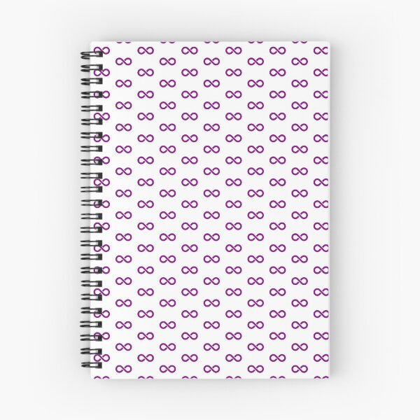 Item preview, Purple Infinity Symbol Minimalist Illustration designed and sold by pattern-archive.