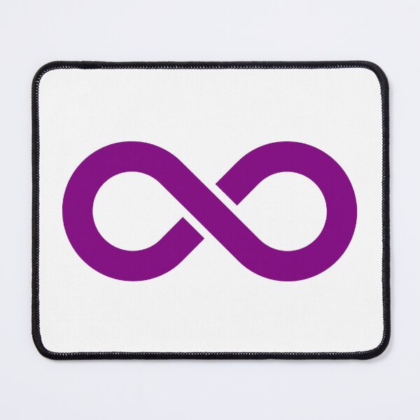Item preview, Purple Infinity Symbol Minimalist Illustration designed and sold by pattern-archive.