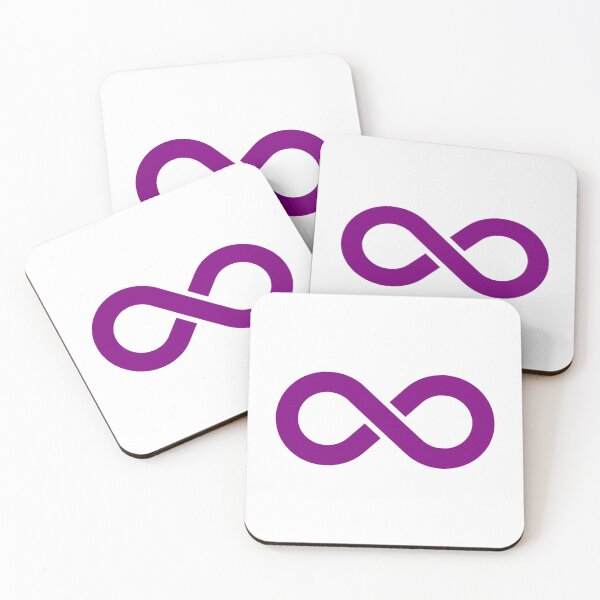Item preview, Purple Infinity Symbol Minimalist Illustration designed and sold by pattern-archive.