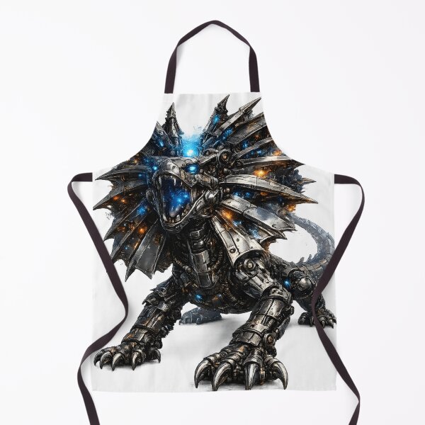Item preview, Steel Frilled Lizard | Premium Mechanical Frill Dragon designed and sold by SteelCoat Studio.