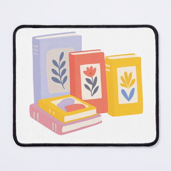 Item preview, Bookish flower sticker designed and sold by DesignPMG.