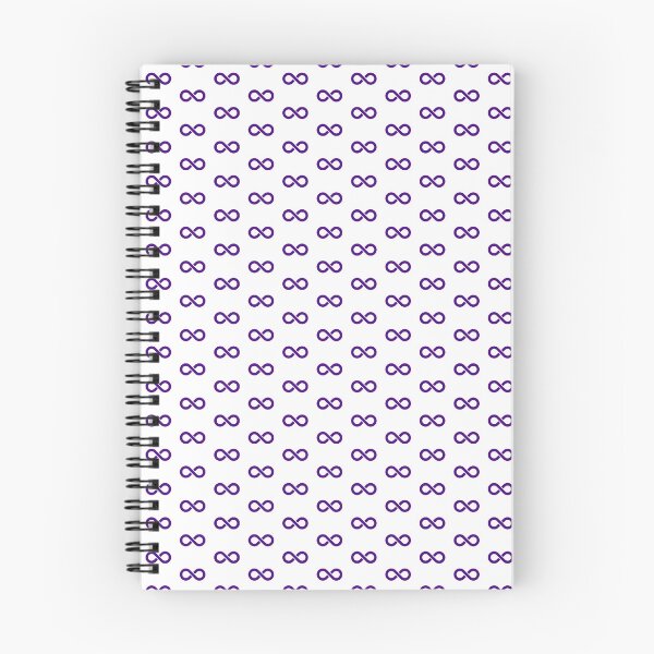 Item preview, Dark Purple Infinity Symbol Minimalist Illustration designed and sold by pattern-archive.
