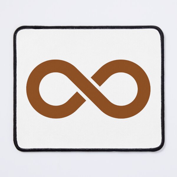 Item preview, Brown Infinity Symbol Minimalist Illustration designed and sold by pattern-archive.