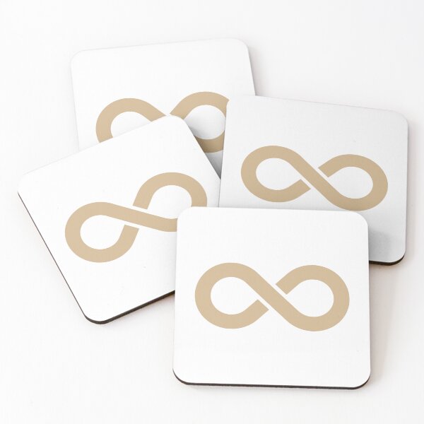 Item preview, Tan Infinity Symbol designed and sold by pattern-archive.