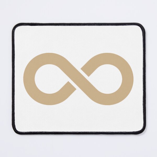 Item preview, Tan Infinity Symbol designed and sold by pattern-archive.