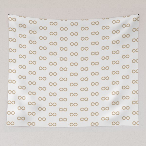 Item preview, Tan Infinity Symbol designed and sold by pattern-archive.