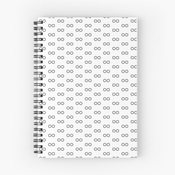 Item preview, Gray Infinity Symbol Minimalist Illustration designed and sold by pattern-archive.
