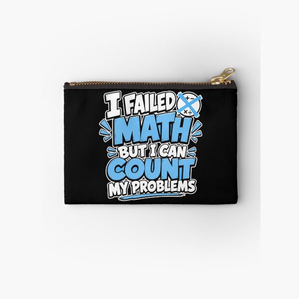 Item preview, back to school I Failed Math But I Can Count My Problems Funny Shirt designed and sold by Uglyandcute.