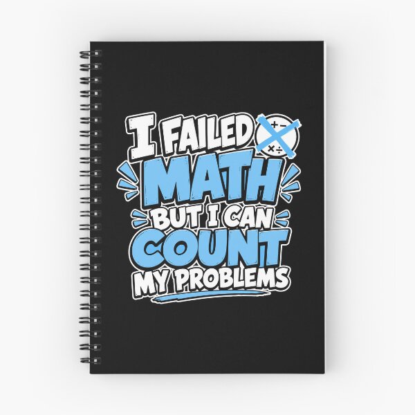 Item preview, back to school I Failed Math But I Can Count My Problems Funny Shirt designed and sold by Uglyandcute.