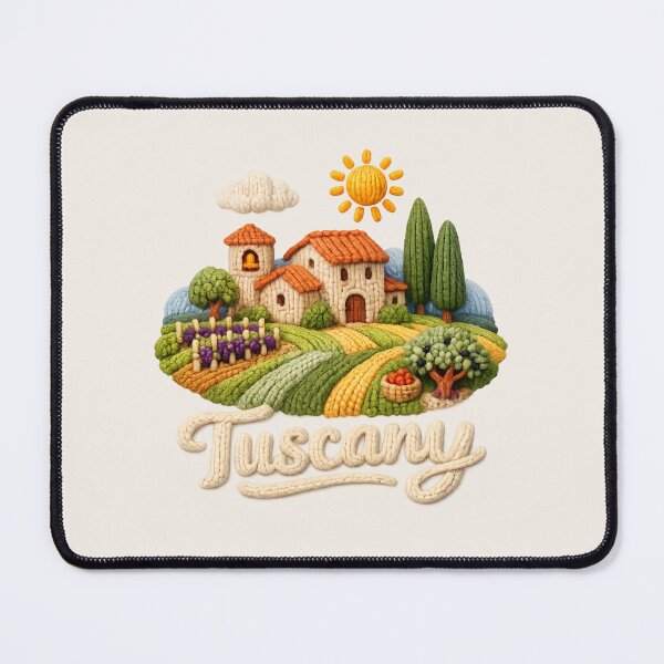 Item preview, Cute Knitted Tuscany Landmark | Handmade Yarn Knit Travel Souvenir designed and sold by Moons Studio.