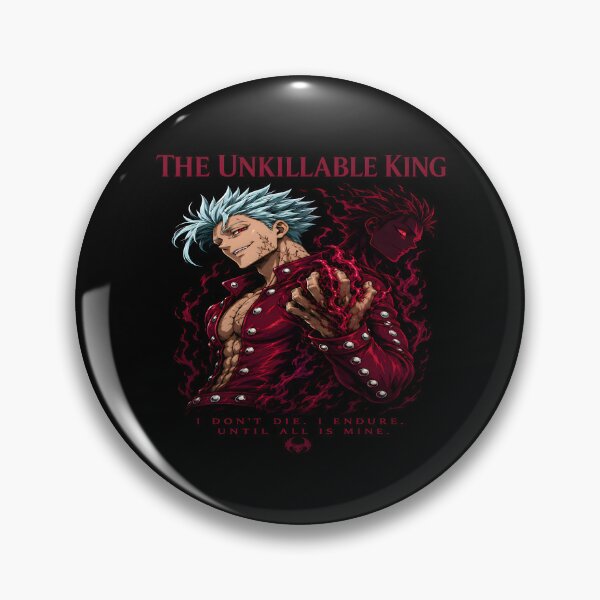 Item preview, The Unkillable King – I don't die Aesthetic Design designed and sold by TTdesigns123.