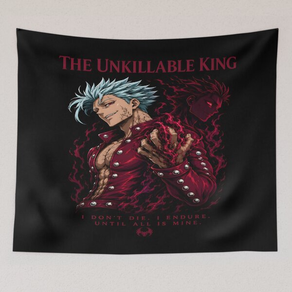 Item preview, The Unkillable King – I don't die Aesthetic Design designed and sold by TTdesigns123.