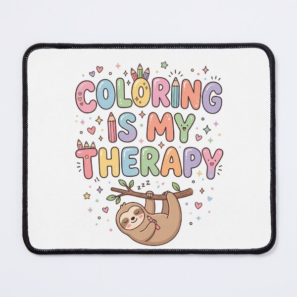 Item preview, Sloth Coloring Day Therapy Design designed and sold by SHOP-Corner.