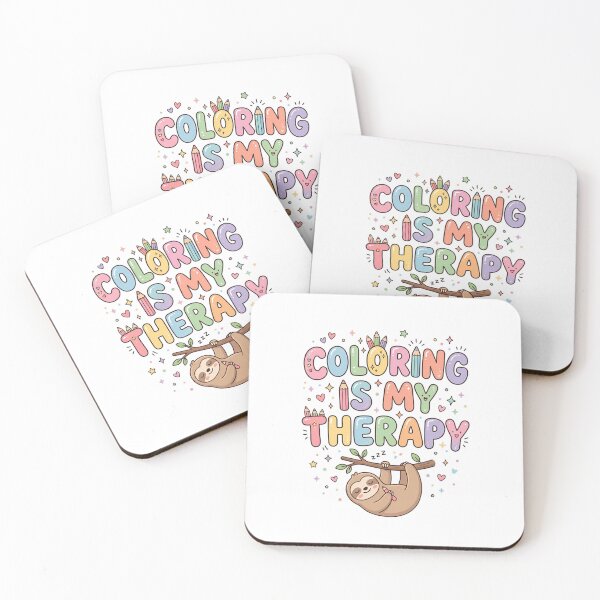 Item preview, Sloth Coloring Day Therapy Design designed and sold by SHOP-Corner.