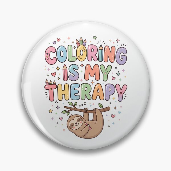 Item preview, Sloth Coloring Day Therapy Design designed and sold by SHOP-Corner.