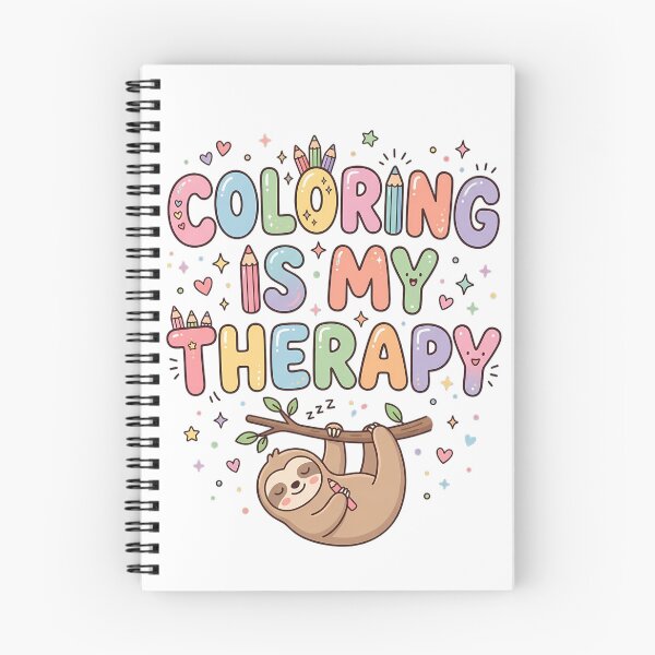 Item preview, Sloth Coloring Day Therapy Design designed and sold by SHOP-Corner.