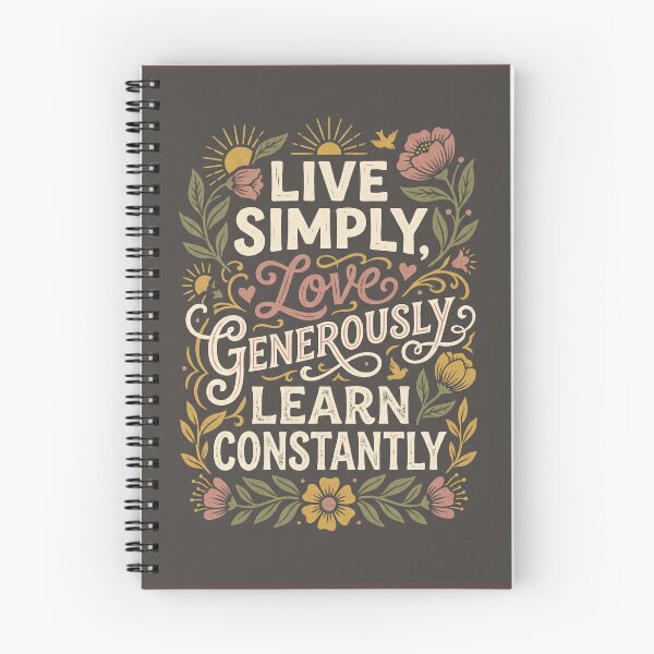 Item preview, Live simply, love generously and learn constantly  designed and sold by ShipDrop.