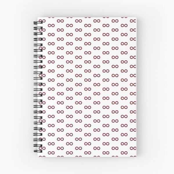 Item preview, Burgundy Infinity Symbol Minimalist Illustration designed and sold by pattern-archive.