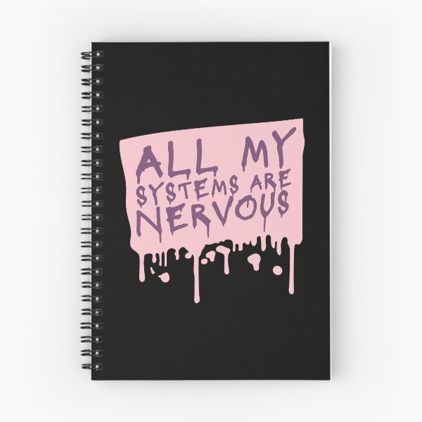 Item preview, All My Systems Are Nervous Funny Anxiety Relatable Quote designed and sold by shirt-o-mat.