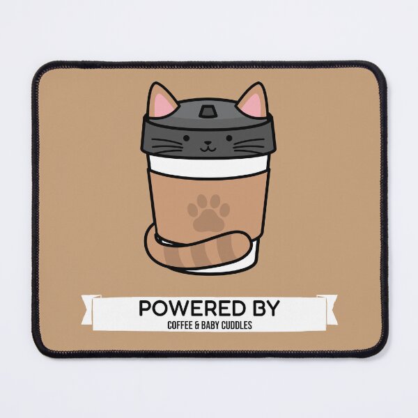 Item preview, Powered By Coffee & Baby Cuddles designed and sold by DTTG-Co.