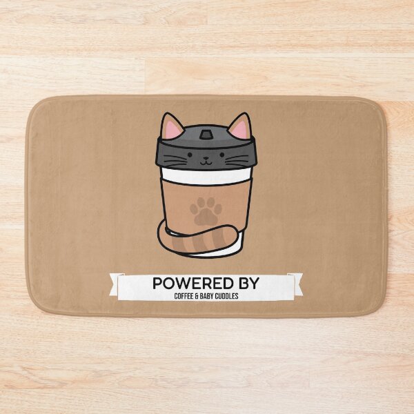 Item preview, Powered By Coffee & Baby Cuddles designed and sold by DTTG-Co.