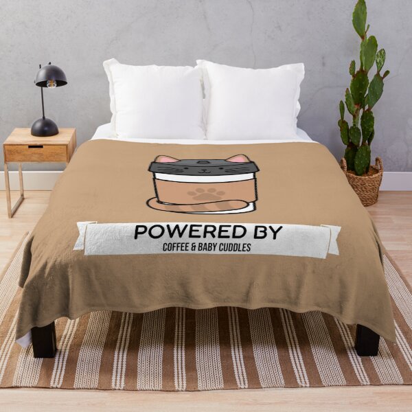 Item preview, Powered By Coffee & Baby Cuddles designed and sold by DTTG-Co.