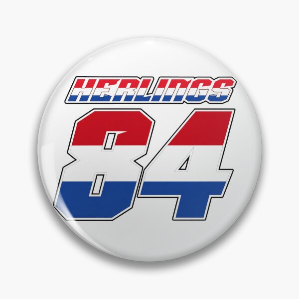 Item preview, Jeffrey Herlings #84 MX Name & Number designed and sold by FanFueledStickers.