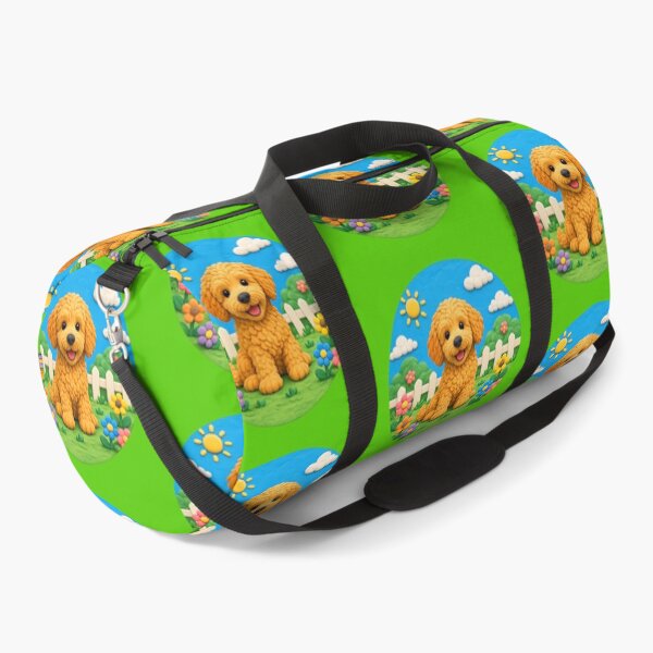 Item preview, Goldendoodle - clay - round designed and sold by AcornAndPebble.