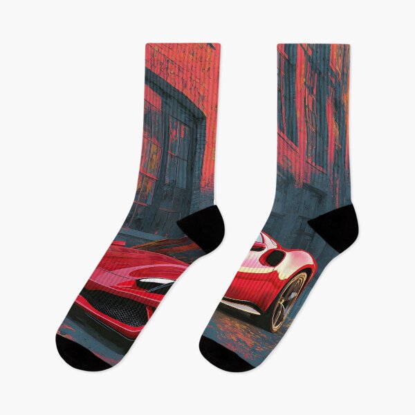 Item preview, Ferrari 296 GTB Pop Art Racing Inspired Illustration designed and sold by AutoPopStudio.