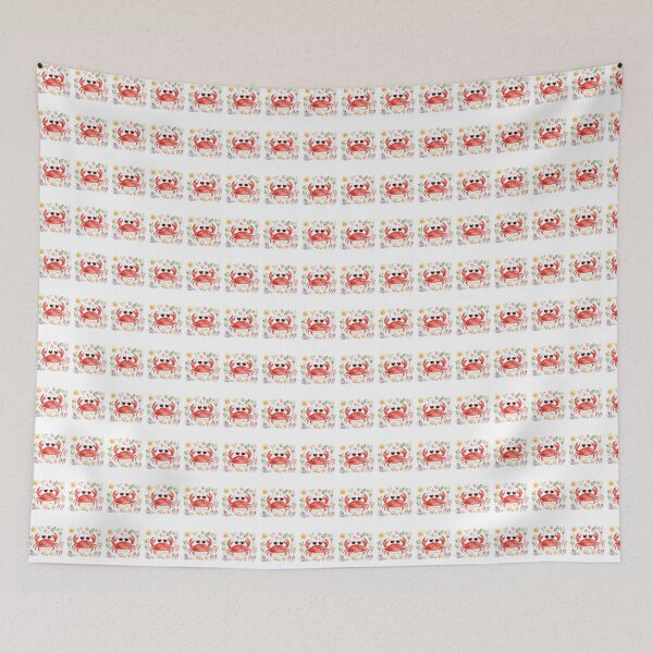 Item preview, Cute Watercolor Beach Crab Summer Coastal Vacation Vibes designed and sold by Moizento.