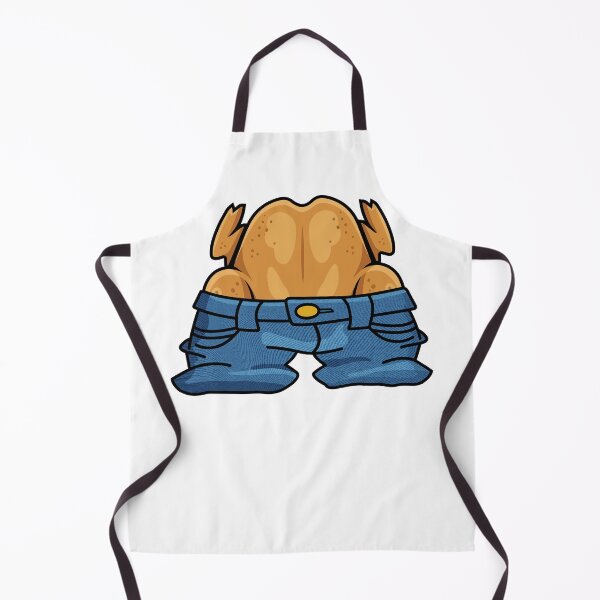 Item preview, Denim Chicken Cutout - White designed and sold by fpleasants.
