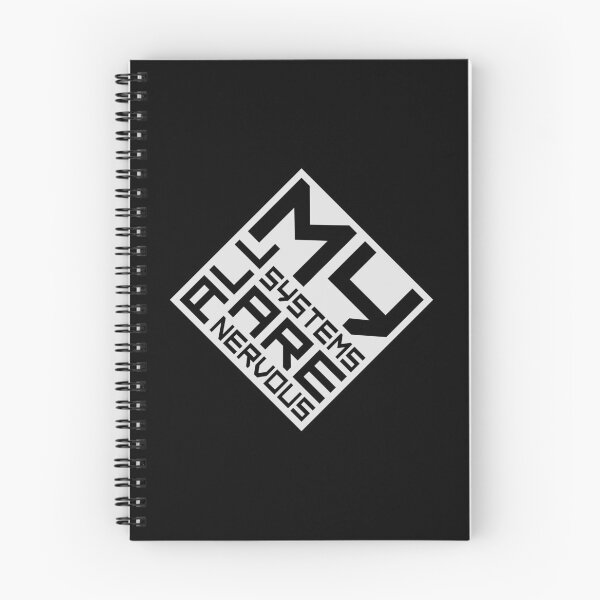 Item preview, All My Systems Are Nervous Funny Anxiety Relatable Quote designed and sold by shirt-o-mat.