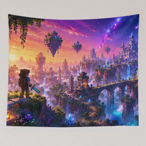 Item preview, Pixel Adventurer Beyond the Floating Kingdom designed and sold by pixelpopplanet.