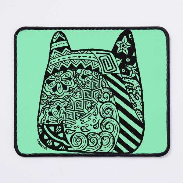 Item preview, Zentangle Cat designed and sold by Momo Squared Designs.