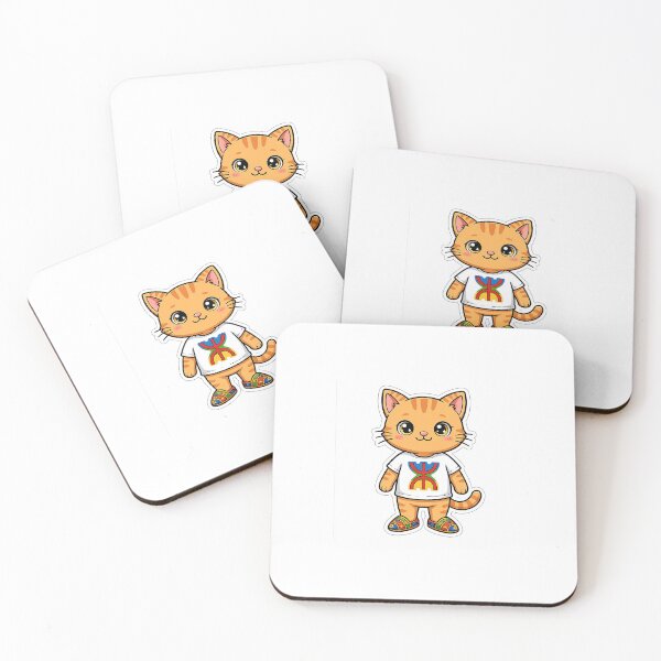 Item preview, Cute Amazigh Cat Yaz Symbol Morocco designed and sold by AtlasMoroccoCo.