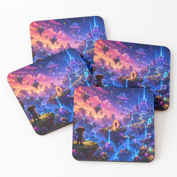 Item preview, Arcade Portal City at Pixel Sunset designed and sold by pixelpopplanet.