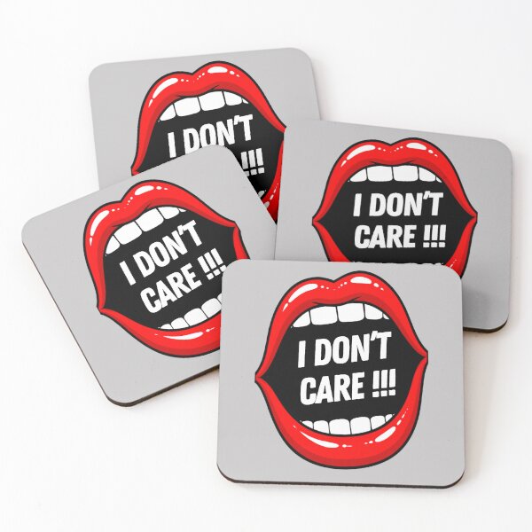 Item preview, I DON*T CARE DIGITAL GRAFIC ART 1 designed and sold by GoGreenlove.