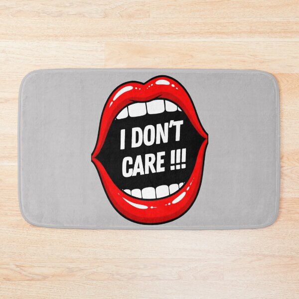 Item preview, I DON*T CARE DIGITAL GRAFIC ART 1 designed and sold by GoGreenlove.