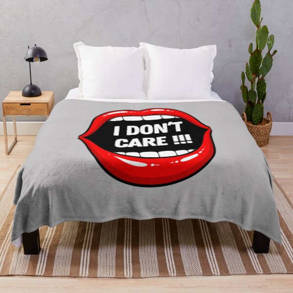 Item preview, I DON*T CARE DIGITAL GRAFIC ART 1 designed and sold by GoGreenlove.