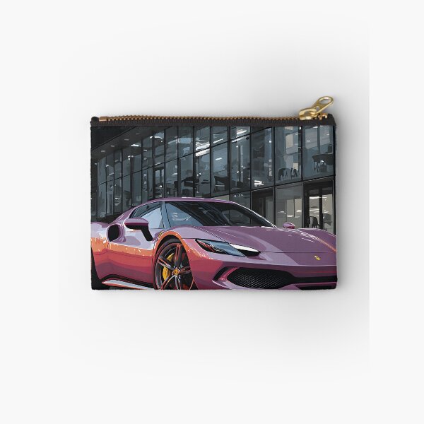 Item preview, Ferrari 296 GTB Futuristic Pop Art Supercar Artwork designed and sold by AutoPopStudio.