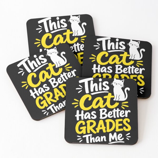 Item preview, back to school This Cat Has Better Grades Than Me Funny Shirt designed and sold by Uglyandcute.
