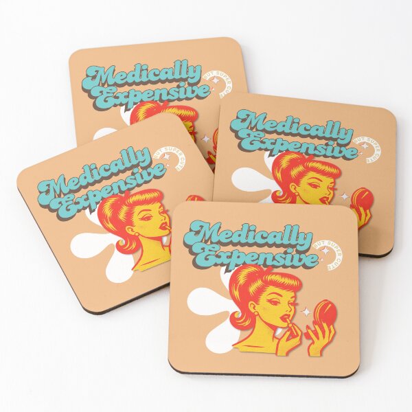 Item preview, Medically Expensive But Super Cute Retro Glam Pop Art designed and sold by pulse_retail.