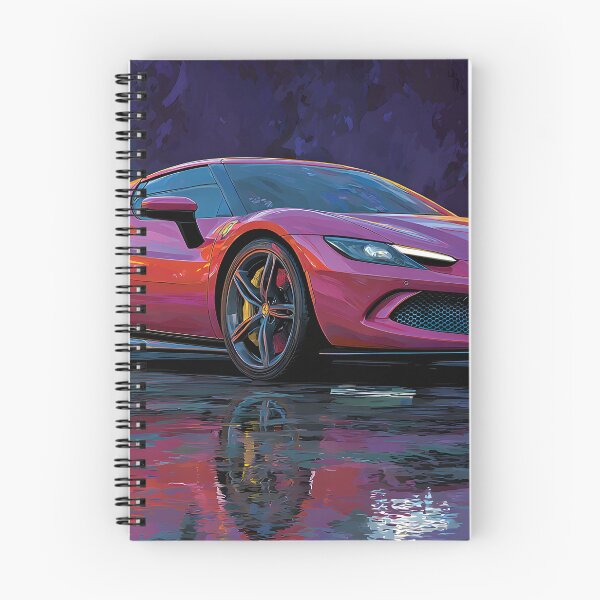 Item preview, Ferrari 296 GTB Automotive Pop Art Statement Piece designed and sold by AutoPopStudio.